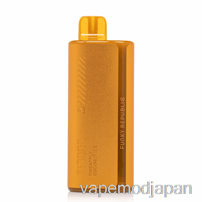 VAPE Japan ファンキーランズ Ti7000 使い捨てパイナップルココナッツアイス